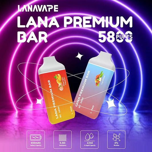 Lana Premium Bar 5800 Puff Vape