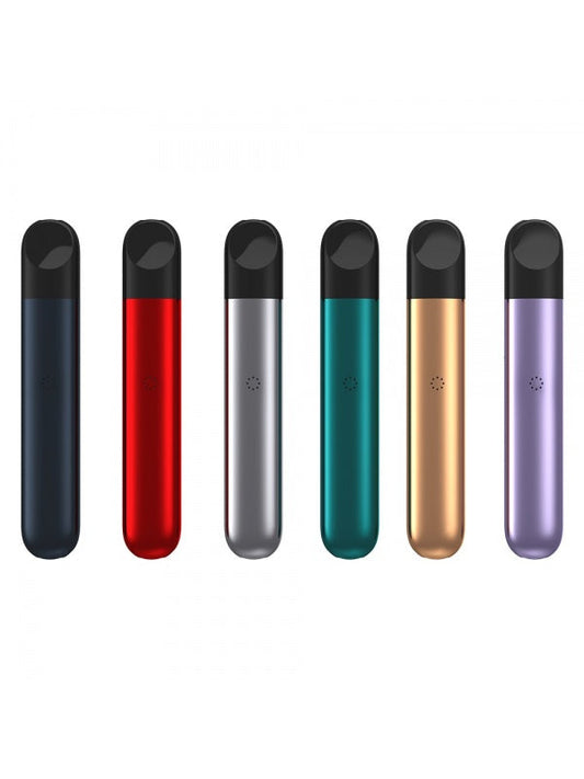 The Relx Infinity Device has been awarded the Red Dot Award: Product Design 2020. The Red Dot Award, one of the world’s largest design competitions is only awarded to products that feature truly exceptional design. The RELX Infinity is a beginner vape that takes prefilled pods. The RELX Pod Pro pods hold 1.9 mL of juice and come in a variety of flavors and nicotine strengths.